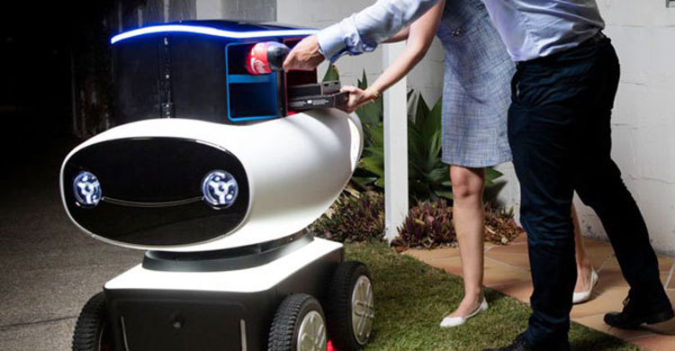 পিত্জা সরবরাহ করবে রোবট!