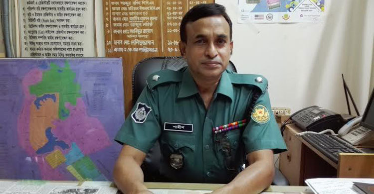শাহ আলী থানার ওসি প্রত্যাহার
