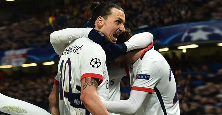 চেলসিকে হারিয়ে কোয়ার্টারে পিএসজি