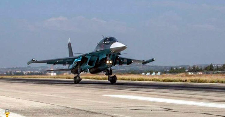 সিরিয়া ছাড়লো রাশিয়ার সেনা বহনকারী বিমান