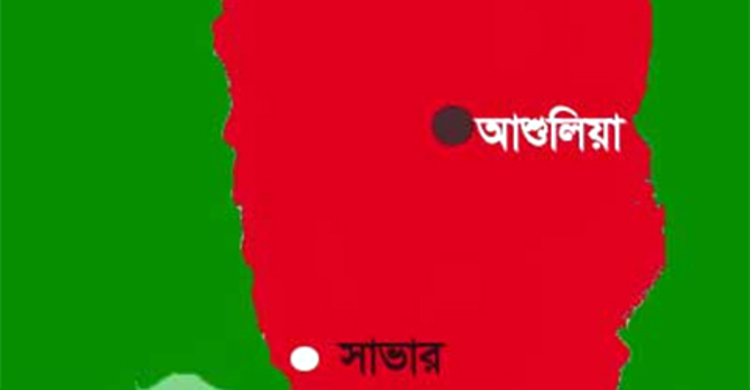 আশুলিয়ায় শ্রমিক কলোনিতে আগুন