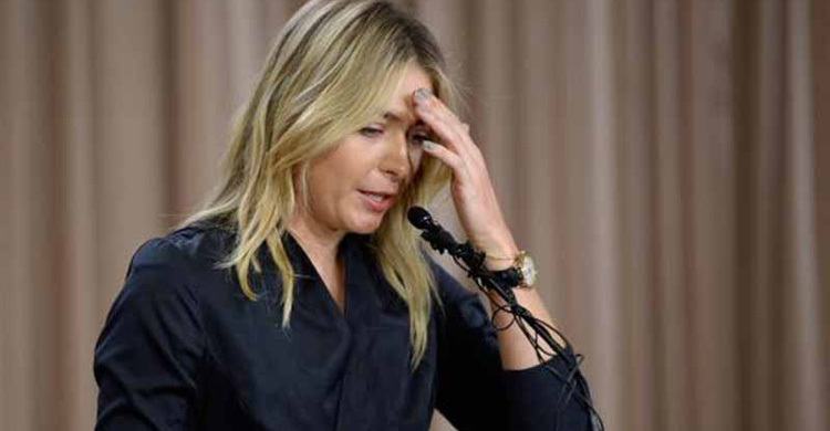 টেনিস কোর্টে ফিরতে চান শারাপোভা