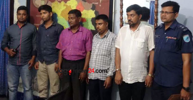 শেরপুরে ভুয়া ডিআইজিসহ প্রতারক চক্রের ৪ সদস্য গ্রেফতার