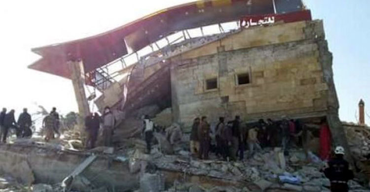 সিরিয়ায় হাসপাতালে রকেট হামলায় নিহত ১৯