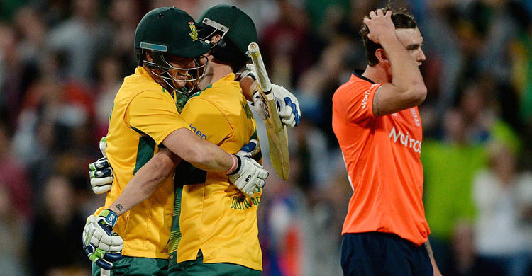 শেষ বলে দক্ষিণ আফ্রিকার রোমাঞ্চকর জয়