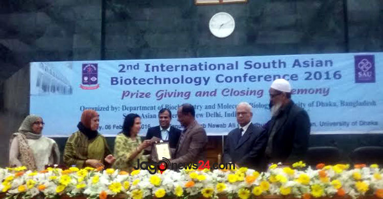 আন্তর্জাতিক সম্মেলনে টানা তিনবার প্রথম পুরস্কার পেলো শাবিপ্রবি