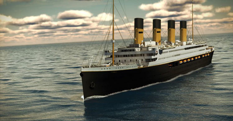 ২০১৮-তে সমুদ্রে ভাসবে টাইটানিক-২ (ভিডিও)