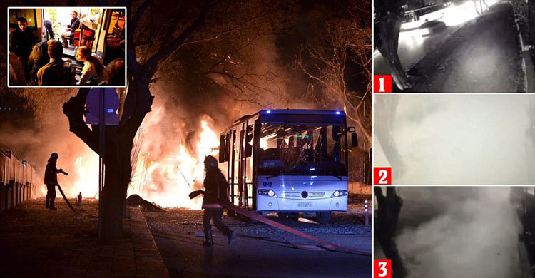 আঙ্কারায় বিস্ফোরণ : প্রতিশোধের হুমকি এরদোয়ানের