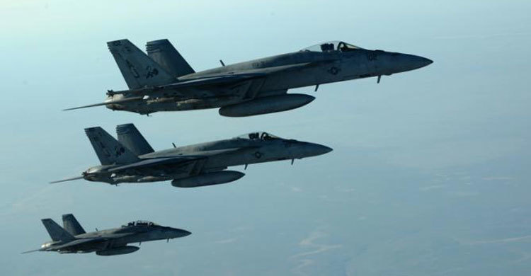 সামরিক মহড়ায় যুক্তরাষ্ট্রের বোমারু বিমান মোতায়েন