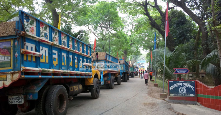 আখাউড়া স্থলবন্দরে আমদানি-রফতানি শুরু