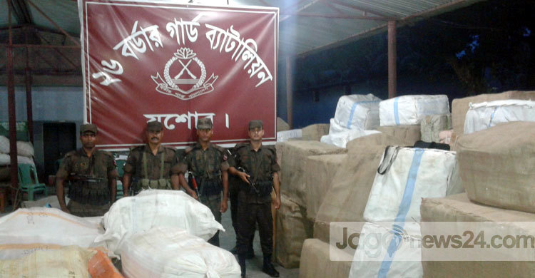 শার্শার দুই কোটি টাকার ভারতীয় পণ্য আটক