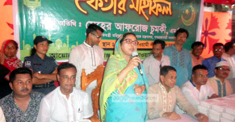 অপশক্তি দেশের উন্নয়নকে বাধাগ্রস্ত করছে : চুমকি 