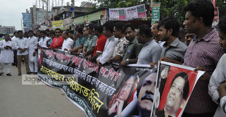 টঙ্গীতে মহাসড়ক অবরোধ