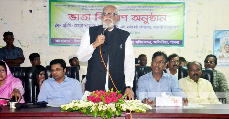 সরকার দারিদ্র্যের বিরুদ্ধে লড়াই ঘোষণা করেছে : ভূমিমন্ত্রী