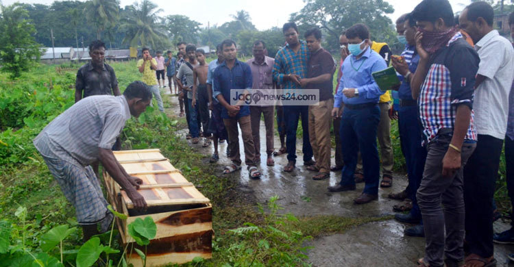 যশোরে ইউপি চেয়ারম্যানের মরদেহ উত্তোলন