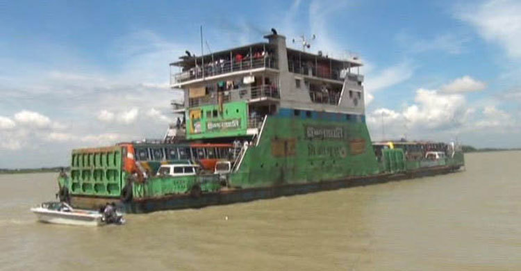 কাওড়াকান্দি-শিমুলিয়ায় নৌযান চলাচল বন্ধ