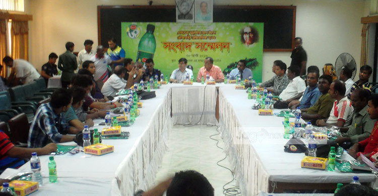 প্রাণ আপ নৌকাবাইচ প্রতিযোগিতা উপলক্ষে সংবাদ সম্মেলন 