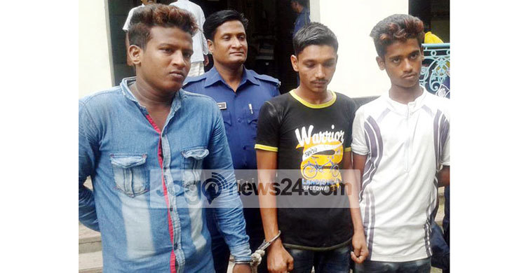 অপহরণের পর স্কুলছাত্রীকে গণধর্ষণ : তিন ধর্ষক গ্রেফতার 