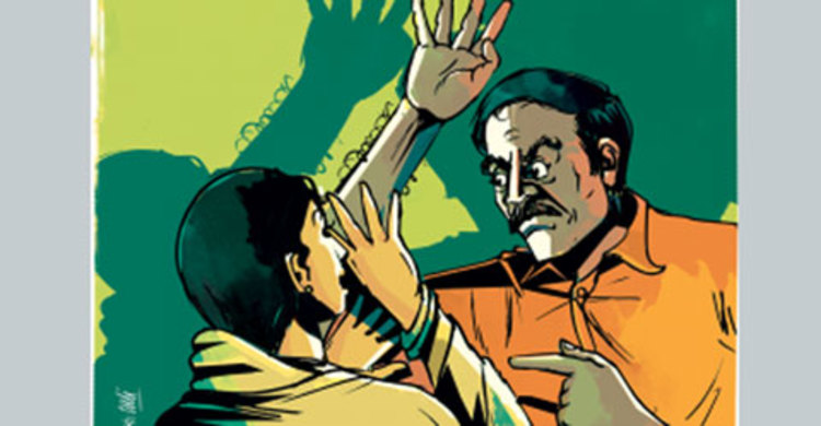 ইউপি সদস্যের বিরুদ্ধে গৃহবধূ নির্যাতনের অভিযোগ