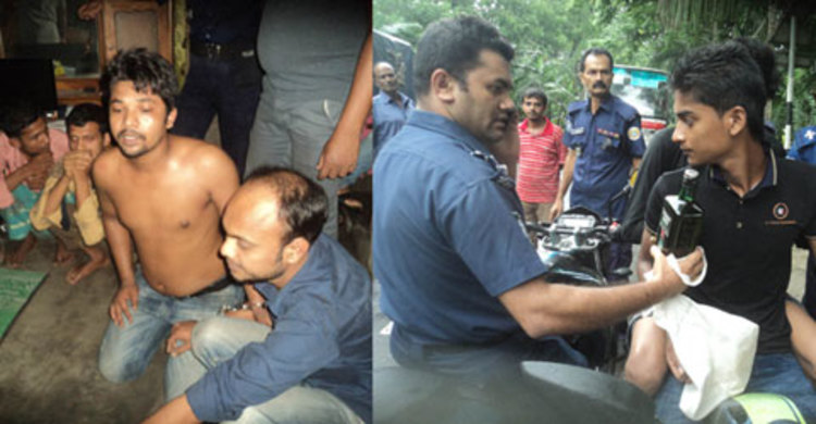 ঝালকাঠিতে ছাত্রলীগ নেতাসহ আটক ৭