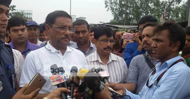 পোশাক শ্রমিকদের একসঙ্গে ছুটি না দেয়ার পরামর্শ সেতুমন্ত্রীর