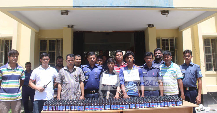 কালিহাতীতে ৫৯০ বোতল ফেনসিডিলসহ আটক ২