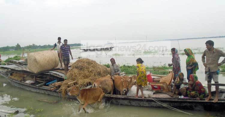 তিস্তার পানি বৃদ্ধিতে সতর্কতা জারি 