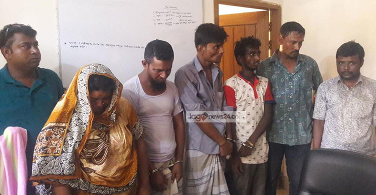 নেত্রকোনায় দম্পতিসহ ৬ মাদক ব্যবসায়ী আটক