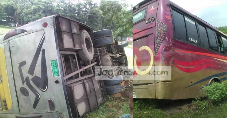 চকরিয়ায় যাত্রীবাহী দুই বাসের সংঘর্ষে আহত ৫০