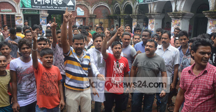 দিনাজপুরে জেলা বিএনপির দলীয় কার্যালয়ে তালা