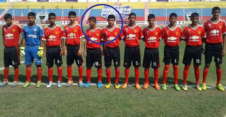 সাতক্ষীরার দুই ক্ষুদে ফুটবলার খেলতে গেলেন ভারতে