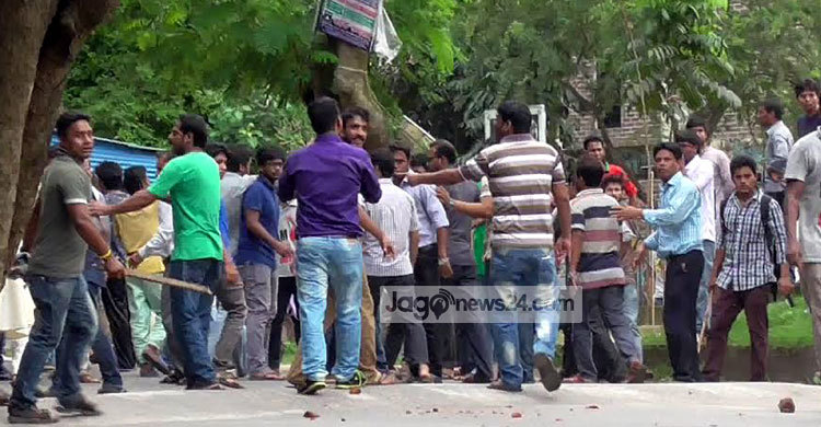শিক্ষার্থী নিহতের ঘটনায় হাজী দানেশে সংঘর্ষ