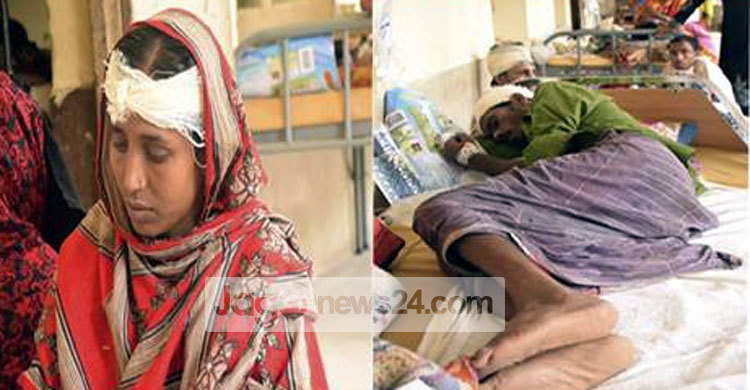 পাবনায় দু’গ্রুপের সংঘর্ষে গুলিবিদ্ধসহ আহত ২০