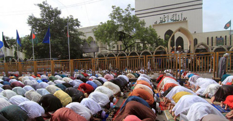 ঢাকায় কখন কোথায় ঈদের জামাত