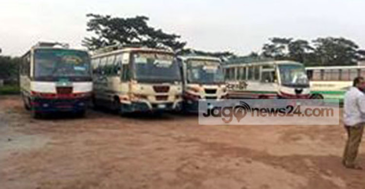 রামগঞ্জ থেকে ১৩ দিন ধরে লোকাল বাস চলাচল বন্ধ