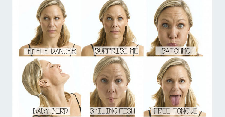 মুখের মেদ কমাতে ব্যায়াম