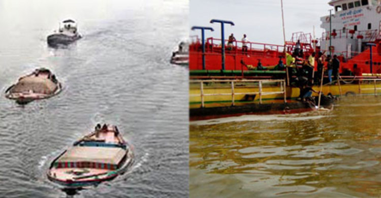নৌ ধর্মঘটের আওতামুক্ত বালুবাহী বাল্কহেড ও অয়েল ট্যাংকার