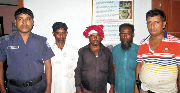 রামগতিতে অপহৃত ৩ জেলে উদ্ধার