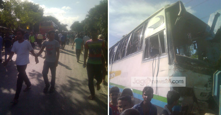 রংপুরে বাসচাপায় নিহত ১