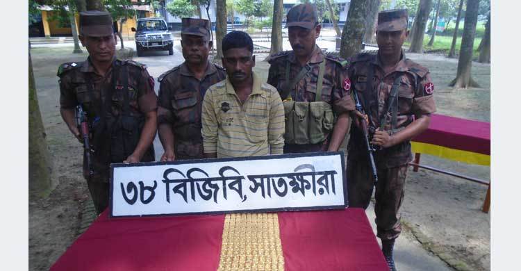 সাতক্ষীরায় উদ্ধার হওয়া স্বর্ণের দাম ৬ কোটি টাকা