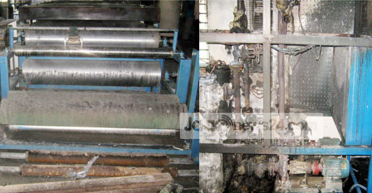 পারমেজ সাইথ ইস্ট এশিয়া মিলে অগ্নিকাণ্ড