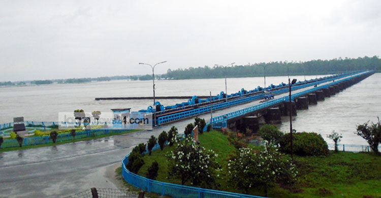 তিস্তায় পানি বেড়ে নিম্নাঞ্চল প্লাবিত