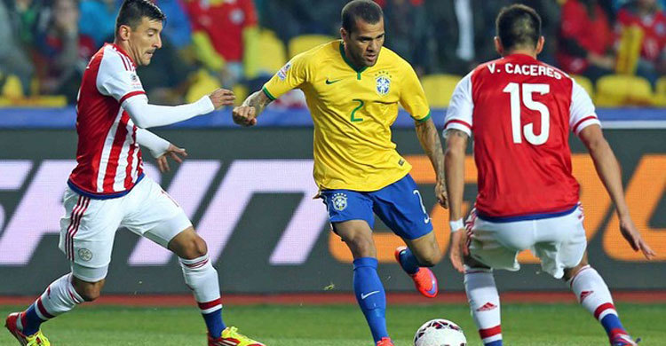 নেইমারবিহীন ব্রাজিলের প্যারাগুয়ে পরীক্ষা