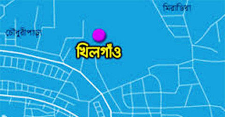 খিলগাঁওয়ে ট্রাক খাদে পড়ে শ্রমিক নিহত