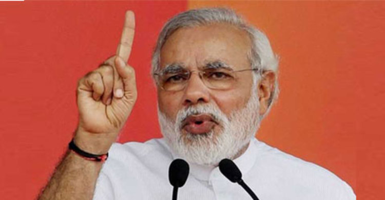 আযানের সময় ভাষণ বন্ধ রাখলেন মোদি