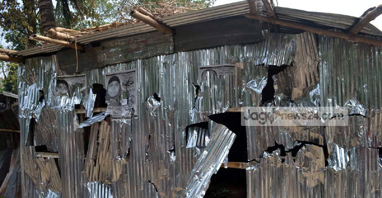 নির্বাচন পরবর্তী সহিংসতায় ১০ বাড়িতে অগ্নিসংযোগ