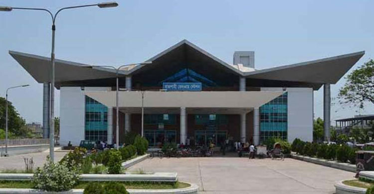 রাজশাহী রেলওয়ে স্টেশনে অগ্নিকাণ্ড