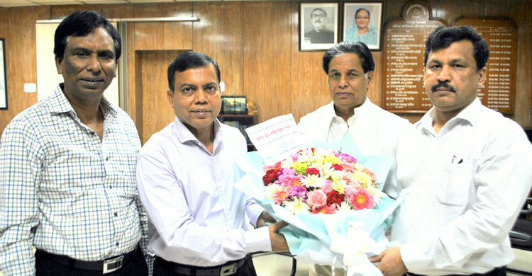 গণপূর্ত মন্ত্রণালয়ের সচিবকে রিহ্যাবের অভিনন্দন