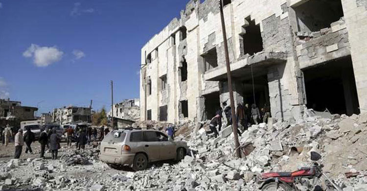 সিরিয়ায় বিমান হামলায় নিহত ২৩