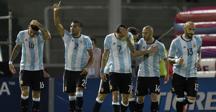 মেসি জাদুতে আর্জেন্টিনার জয়
